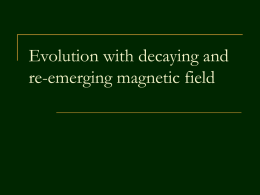 Magneto-rotational evolution
