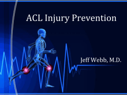 ACL Injury Prevention