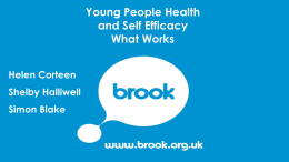 Young people, health and self