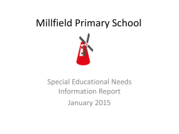 Millfield Primary School