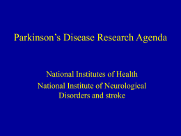 Parkinson's Disease - Shandong University