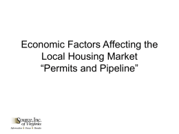 Economic Factors Affecting the Local Housing Market