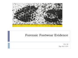 Forensic Footwear Evidence