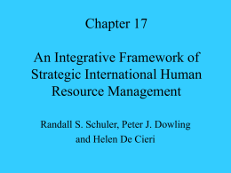 Chapter 17 An Integrative Framework of Strategic