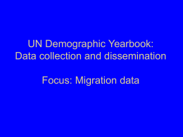 UN Demographic Yearbook