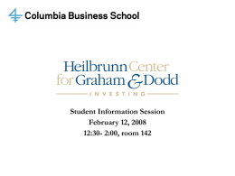 1990 - Columbia Business School