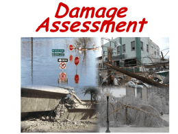 Damage Assessment - Santa Clara County Ares/Races