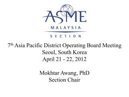 ASME Malaysia Section