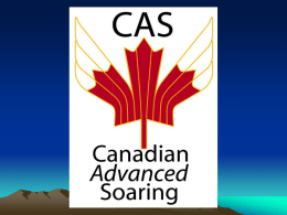 THERMALLING BASICS - SAC - Soaring Association of Canada