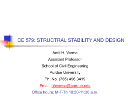STRUCTURAL STABILITY