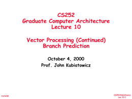 Lecture 10: Vectors - IUMA