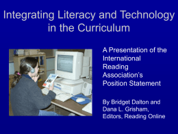 Developing Strategic Readers in a Computer