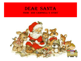 Dear santa from Rod Campbell’s story