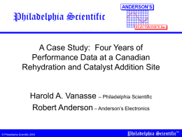 Catalyst 101 - Philadelphia Scientific UK Ltd