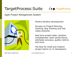 Main Features - TargetProcess