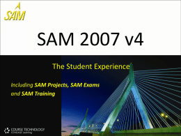 SAM 2007 v3.0 - Lingnan University