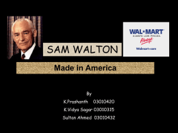 sam+walton - Indian Institute of Technology Guwahati