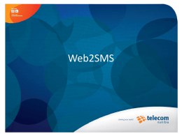 Web2SMS - Telecom Namibia