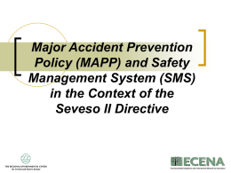 Major Accident Prevention Policy (MAPP)