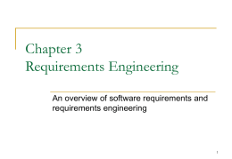 Software Requirements - National Chung Cheng University