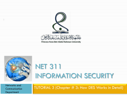 NET 311Information Security