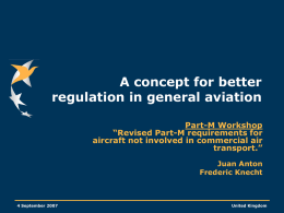 Diapositive 1 - European Aviation Safety Agency