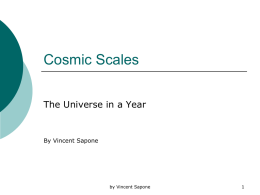 Cosmic Scales - Mr. Sapone's SHHS Portfolio
