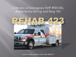 A Review of Interagency SOP #503.024