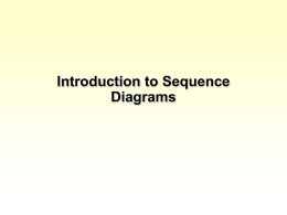 11. Sequence Diagrams - University of Huddersfield