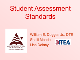 Student Assessment Standards