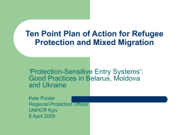 Ten Point Plan of Action for Refugee Protection and Mixed