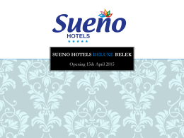 SUENO HOTELS DELUXE BELEK