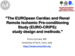 'The EUROpean Cardiac and Renal Remote Ischemic Pre
