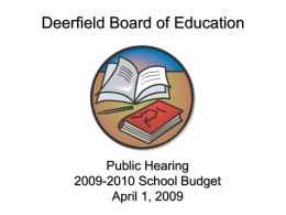 Elmer Board of Education Proposed