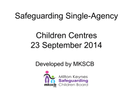 Model basic Safeguarding Course