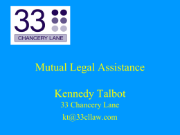 Ivan Pearce and Kennedy Talbot Furnival Chambers 32