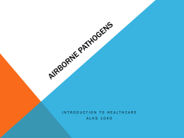 Airborne Pathogens
