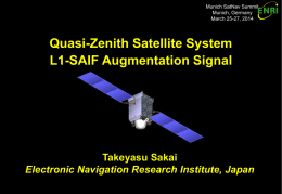 Quasi-Zenith Satellite System L1