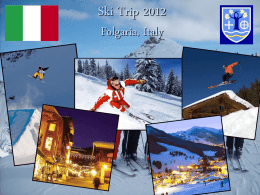Ski Trip 2011 Saalbach, Austria