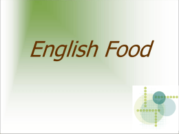 English Food