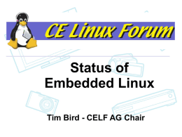 スライド 1 - eLinux