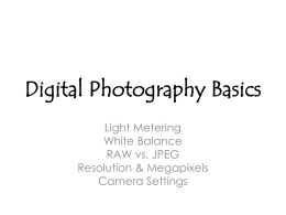 Digital Photography - Montgomery Township School District