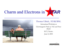 Charm and Electrons in