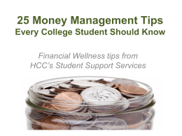 25 Money Management Tips Every College Student Should Know