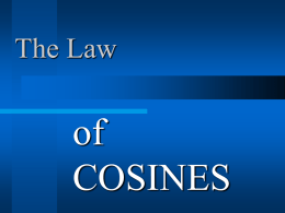 The Laws of SINES