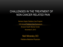Challenges in the Treatment of Non
