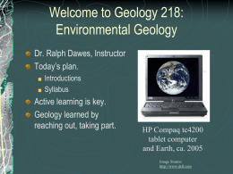 Welcome to Geology 101: Introduction to Geology