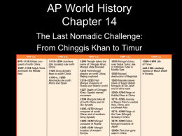 AP World History Chapter 14