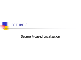 LECTURE 6 - International Institute of Information