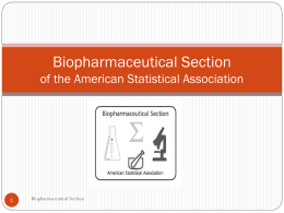 Biopharmaceutical Section (American Statistical Association)
